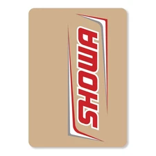 D'COR Visuals Red/White Showa Upper Fork Decals - 40-80-115