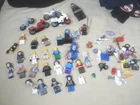 LEGO Minifigs Lot of 24 Plus Motorcycles, Parts and Accessories!