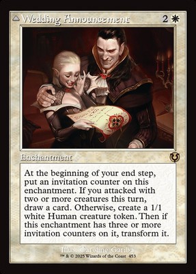 MTG Magic the Gathering Wedding Announcement (453/612) Innistrad Remastered NM