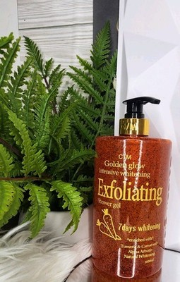 Golden Glow Intensive Whitening Exfoliating Shower Gel 1000ml 1X