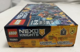 LEGO NEXO KNIGHTS: The Three Brothers 70350 New Sealed Retired