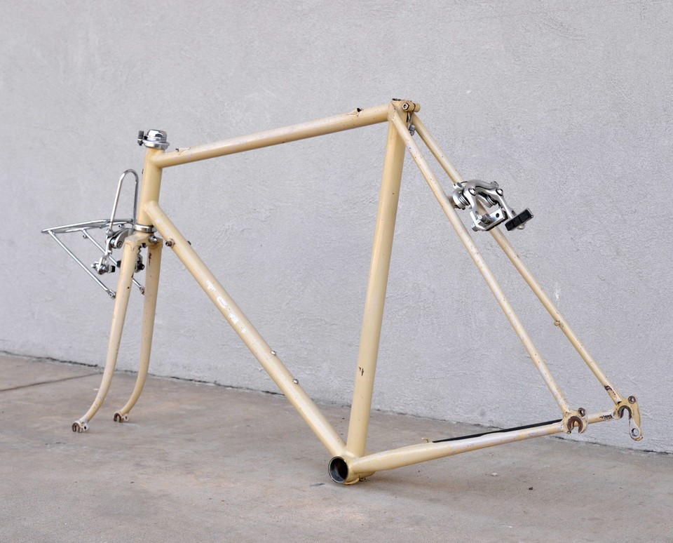 Cadre Vélo Randonneur 650B – Années 1940, Authentique, Pour Restauration