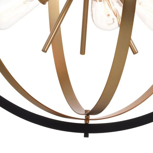 Estelle 6-Light Pendant in Mid-Century Modern and Sputnik Style 38 Inches Tall - Picture 6 of 13