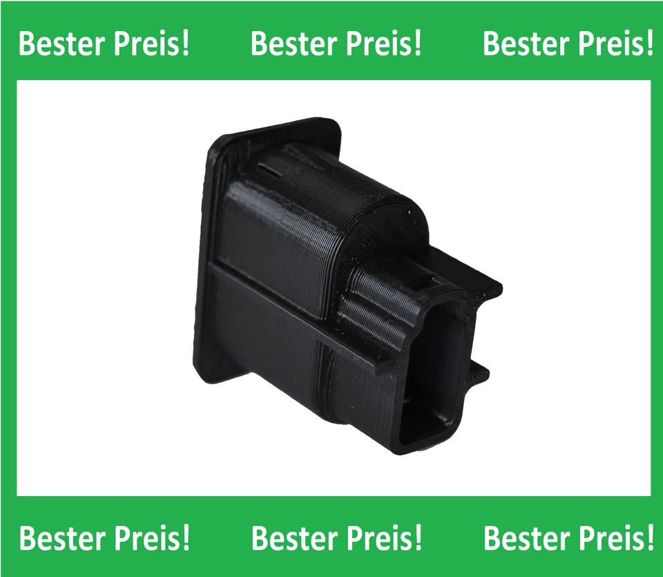 Ford Sitzheizung Schalter Ersatz für Fiesta, Transit, Mondeo uvw. *SCHWARZ* - Bild 2 von 4