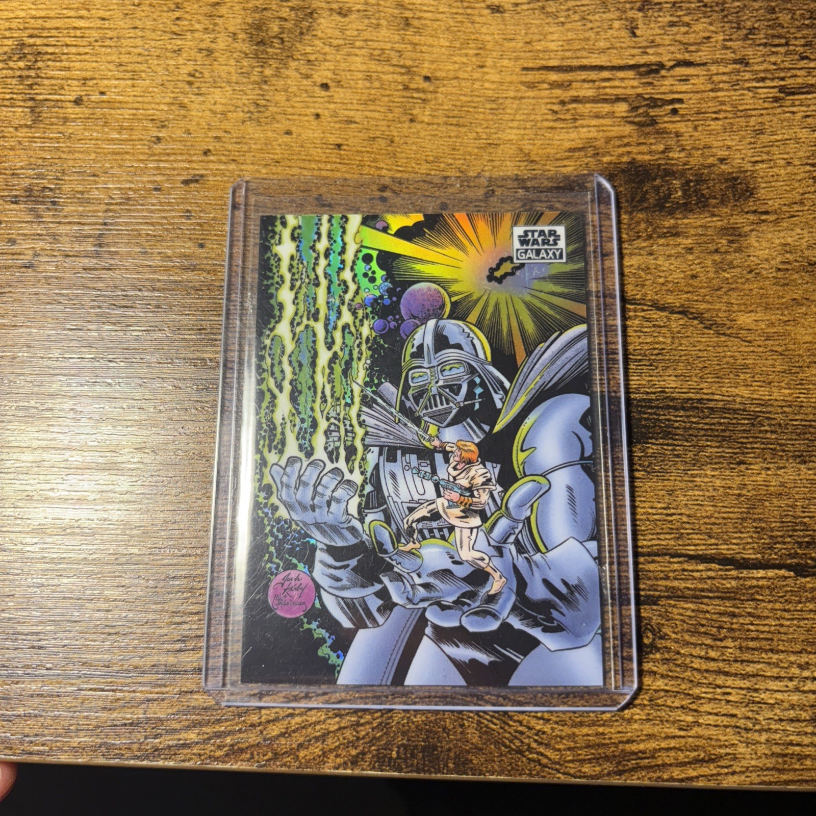 Larger than Life - 2021 Topps Chrome Star Wars Galaxy #23 Refractor