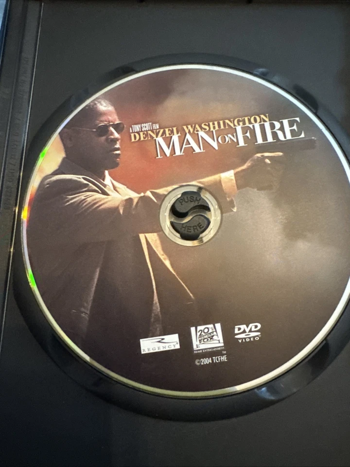 Man on Fire (DVD, Widescreen, 2004) - Image 4 of 4