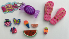 New Unused Fun Novelty Mini Erasers for Kids Teachers Fruits Flip Flops Animals