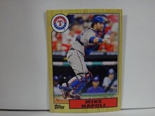 2012 (RANGERS) Topps 1987 Topps Minis #TM77 Mike Napoli
