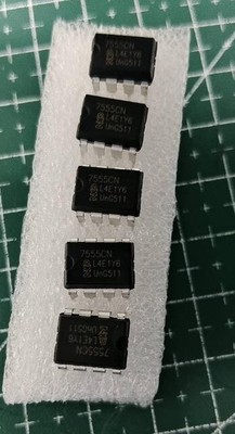 5PCS ICM7555CN,602 IC OSC MONO TIMING 500KHZ 8-DIP ICM7555 7555 ...