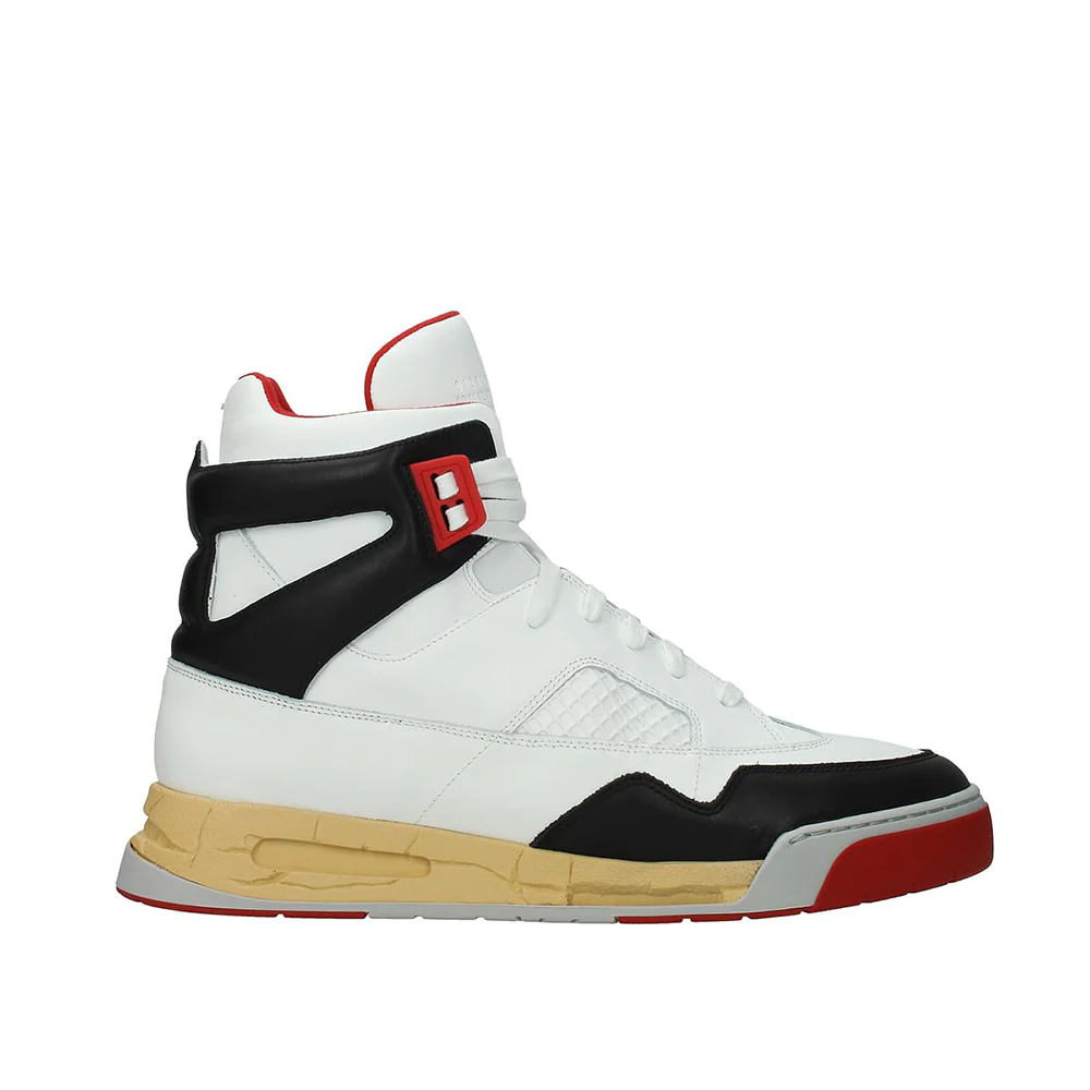 Maison Margiela Men's Deadstock Basket High Top Leather Maison Margiela Men's Deadstock Basket High Top Leather
