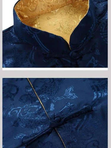 HOT Chinese Style Men's Shirts Kung Fu Coats Tang Suit Clothing for Men Clothing - Picture 15 of 24