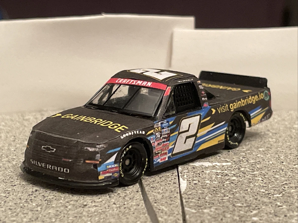 2023 NASCAR Diecast 1 64 Nick Sanchez 2 Gainbridge Truck Series Custom