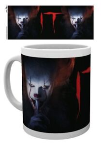 IT PENNYWISE SHUSH STEPHEN KING CLOWN MUG NEW GIFT BOXED 100% OFFICIAL MERCH 