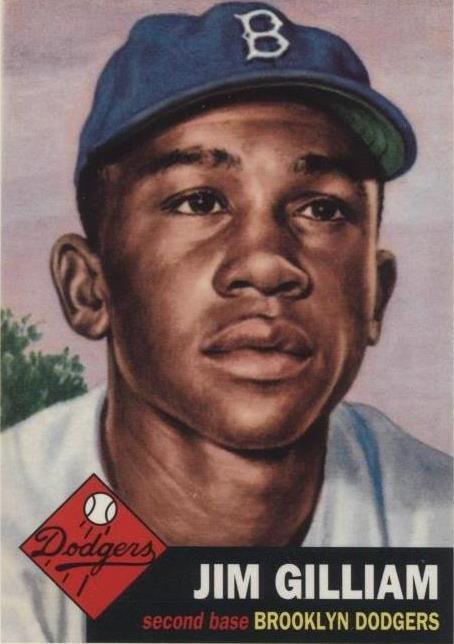 1995 Topps Archives Brooklyn Dodgers - Jim Gilliam #55 - 1 of 1