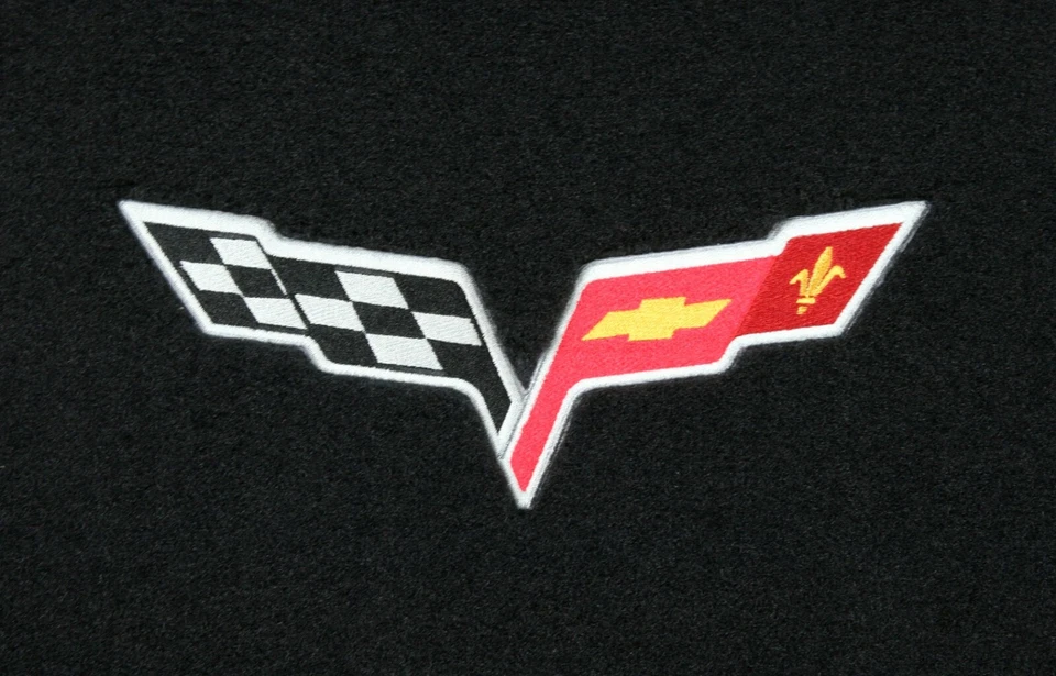 Juego de alfombrillas Lloyd Mats VELOURTEX 3 piezas Chevrolet Corvette C6 2005 a 2013 Foto 3 de 4