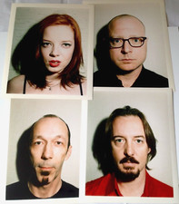 Shirley Manson | 4 x Fotodrucke, Müll, Butch Vig, Steve Marker, Duke