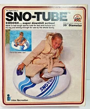 Intex Snow/Water Tube with Handles #48202, 1985, 39" Diam., 20 ga Vinyl