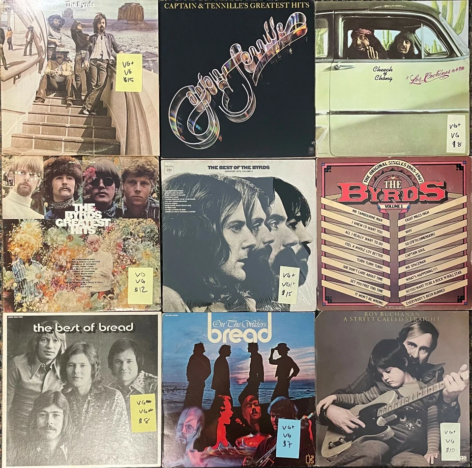 You pick - 60's, 70's & 80's Rock Records Vinyl LP - Multiple Titles Foto 3 de 4