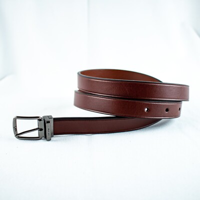 COACH Brown Leather Belt,  XL Coach Belt: XL International Size main image 2