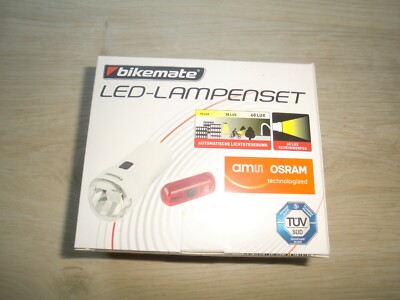 Bikemate LED-Lampenset von Osram Neu weiss