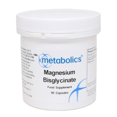 Metabolics Magnesium Bisglycinat 90 Kapseln