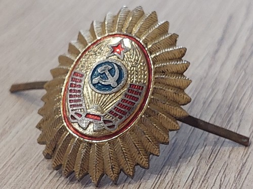 Soviet Cockade Militia. Hat Cap Uniform badge. Police USSR. Original. - Picture 9 of 15