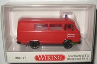Wiking 086117 Borgward B611 1957 - 1961 Ktw Feuerwehr 1:87 Spur H0