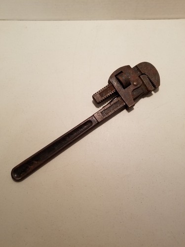 Antiker ECHTER WERT * Nr. 18 - verstellbare 18" Rohrzange 4,5 Pfund Klempner/Mechaniker - Bild 5 von 11