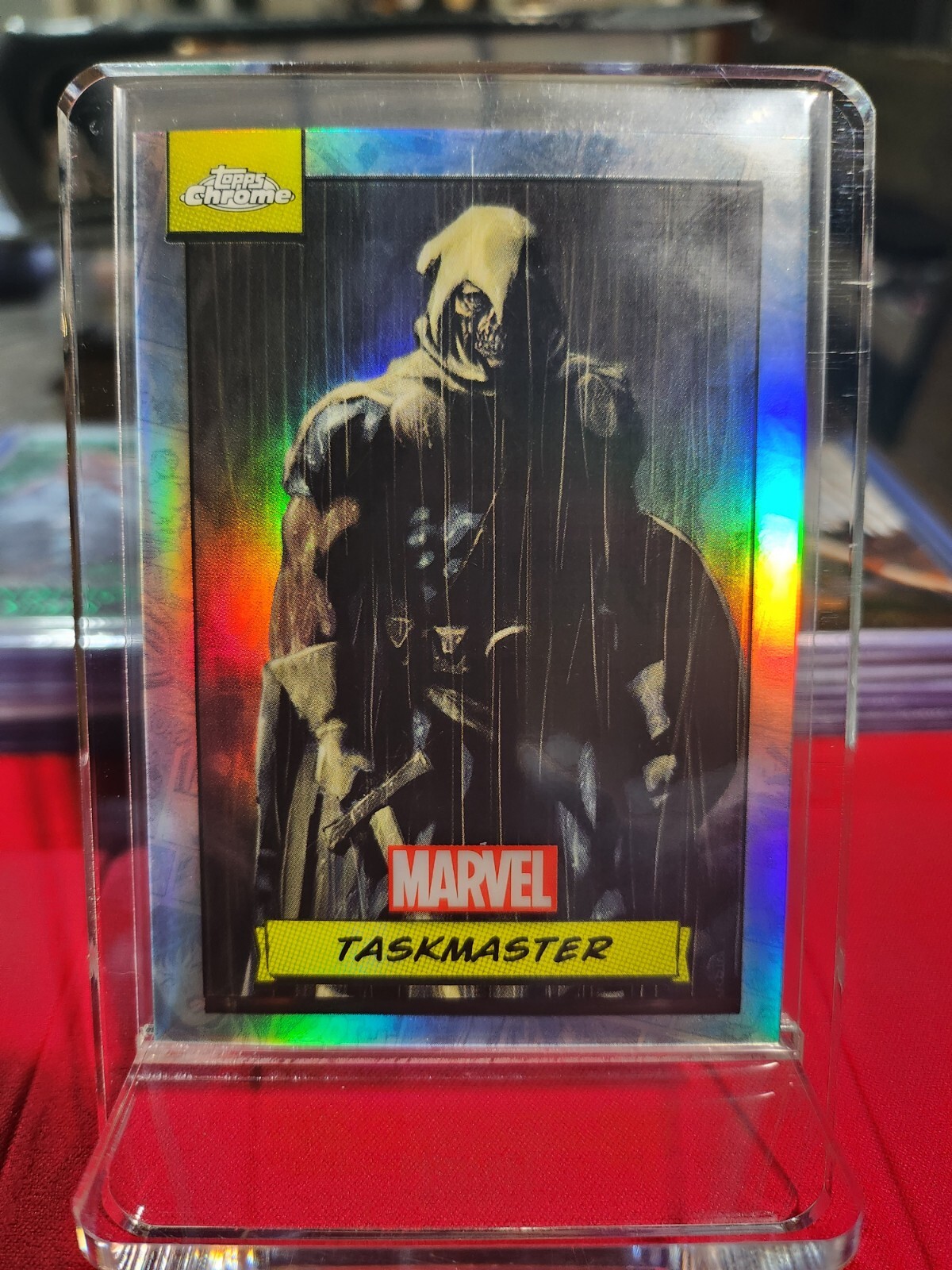 2024 Topps Chrome Marvel TASKMASTER #135 REFRACTOR