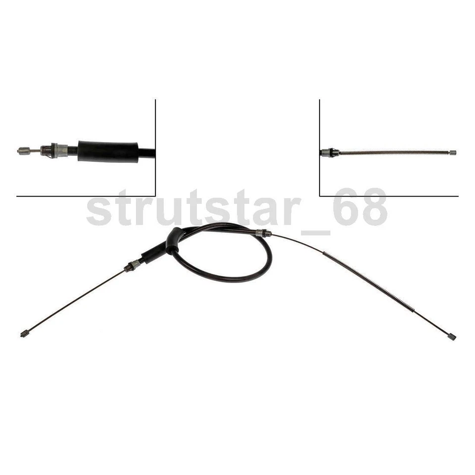 2 cables de freno de estacionamiento traseros para Dodge Caravan 2001 2002 2003 2004 2005 2006 2007 Foto 4 de 4