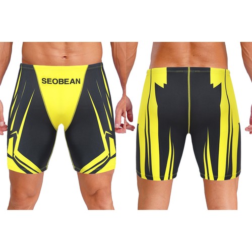 Mens Underwear Workout Shorts Fitness Swim Trunks Racing Beachwear Athletic - Picture 40 of 57