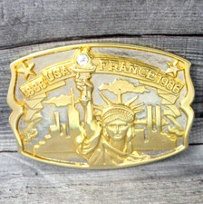 Statue of Liberty 100 Years Freedom Belt Buckle IOB Vtg  LE Hammond IM  .B236