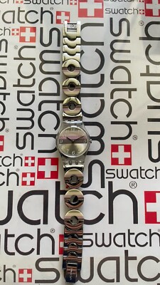 Swatch Metallic Dune LK258G Standard Ladies 25mm Stainless  display picture 1