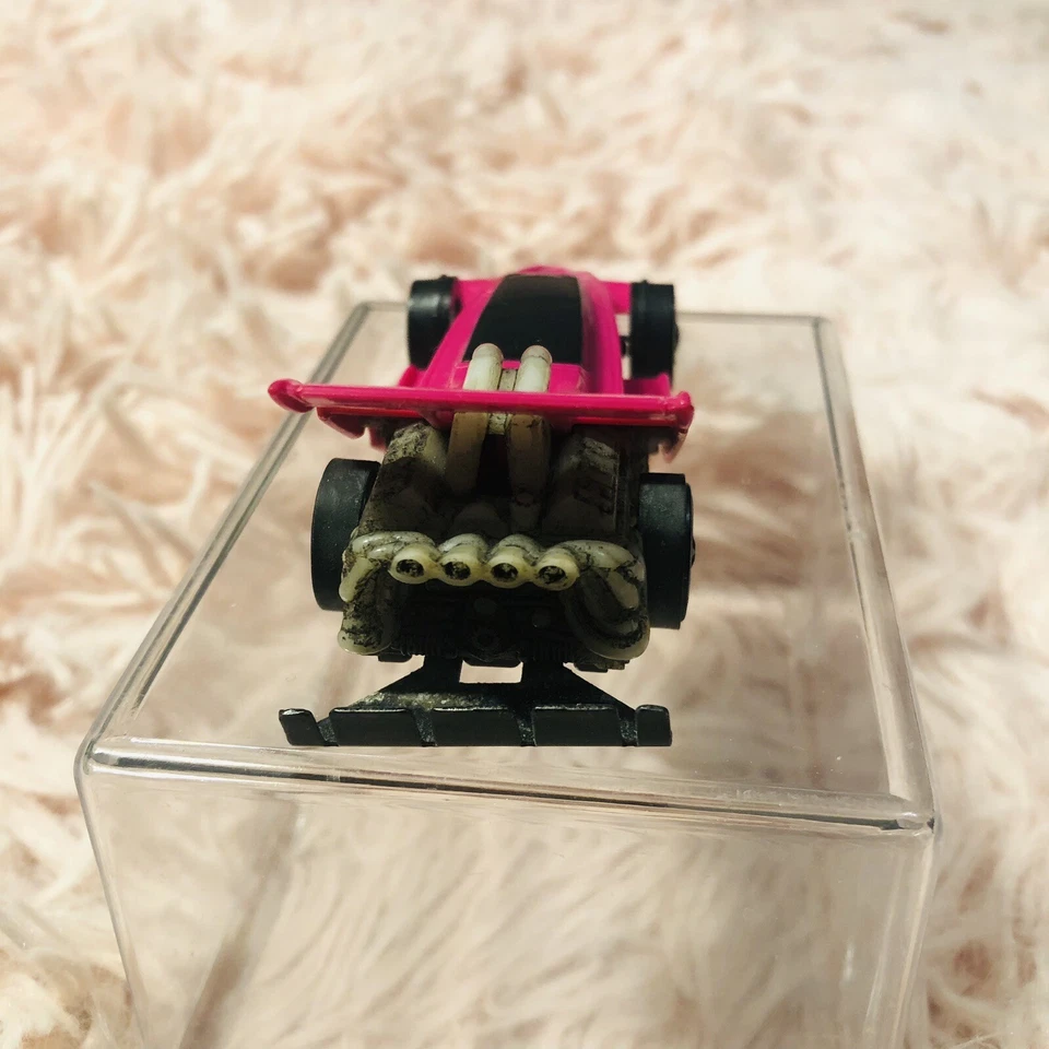 Hot Wheels Redline Sizzlers Flat Out HTF Hot Pink Original 1970 Mexico Mattel Foto 4 de 4