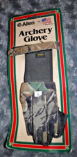 ALLEN ARCHERY GLOVE MODEL 6240L SIZE LARGE CAMO BOWHUNTING USA MADE NEW