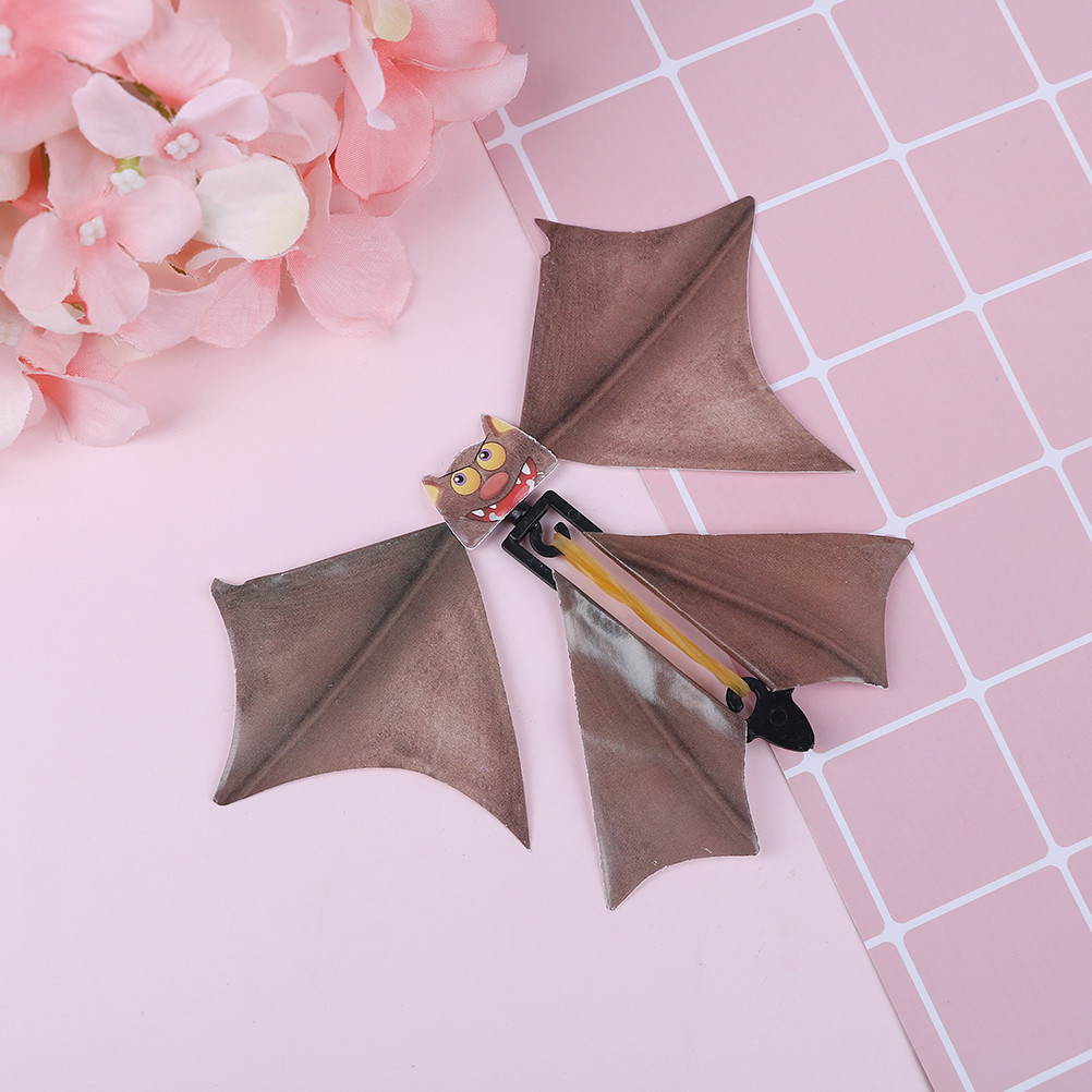 Magic flying bat prank flying paper bats funny halloween card gift D`AE