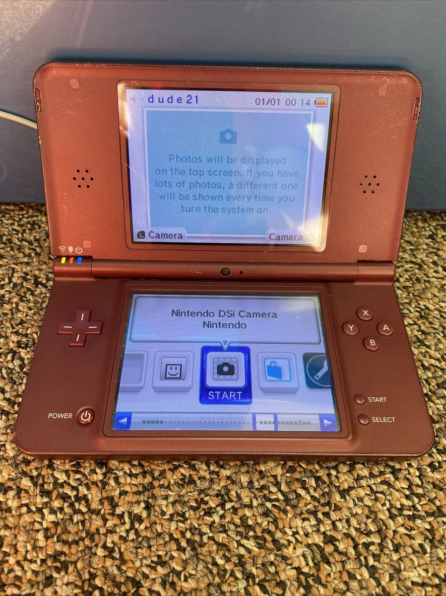  Nintendo DSi XL Burgundy : Video Games