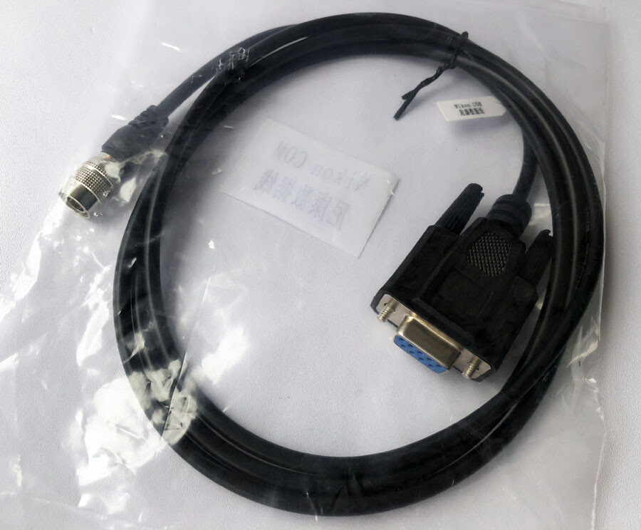 SZRMCC Hirose 6 pin maschio a seriale RS232 DB9 cavo dati USB per Nikon DTM352 DMT452 DTM330 Total Station
