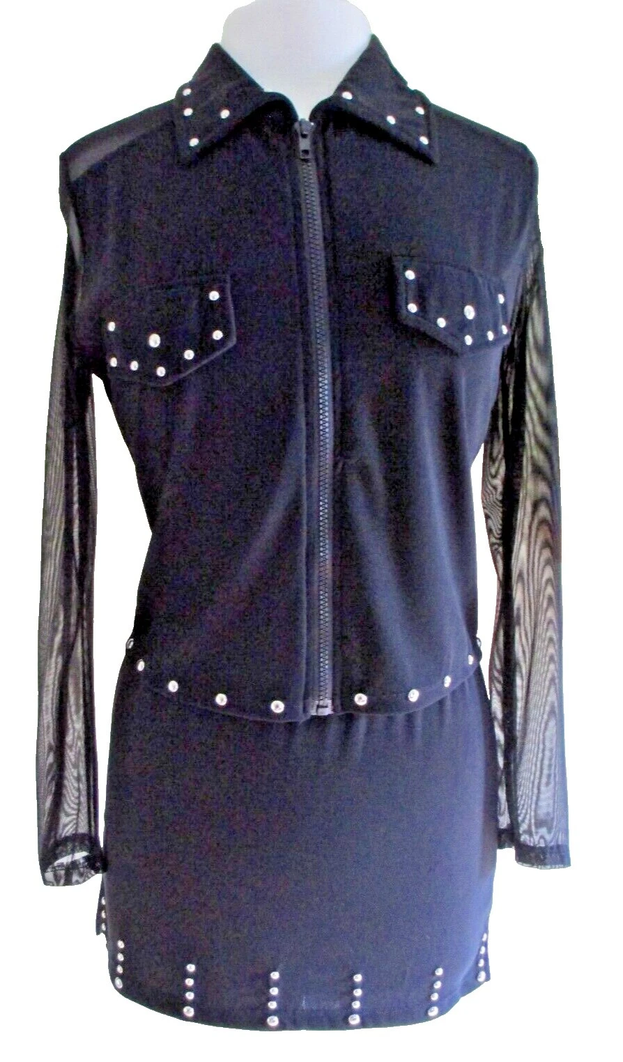 Trajes Vintage Clubwear Glam Rock, juegos y Suit Separates para Mujeres