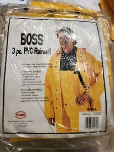 boss rain suit