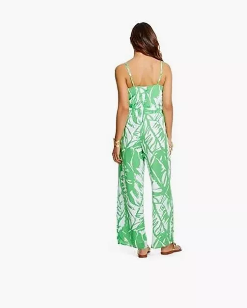 Lilly Pulitzer Jumpsuit for Target Lilly Green and white jumpsuit