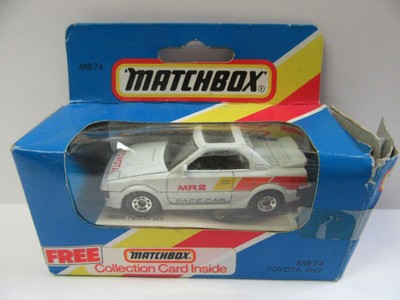 Matchbox toyota mr2