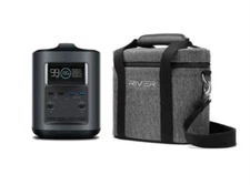 EcoFlow RIVER 370Wh Mobile Power Station Travel Bundle WHITE