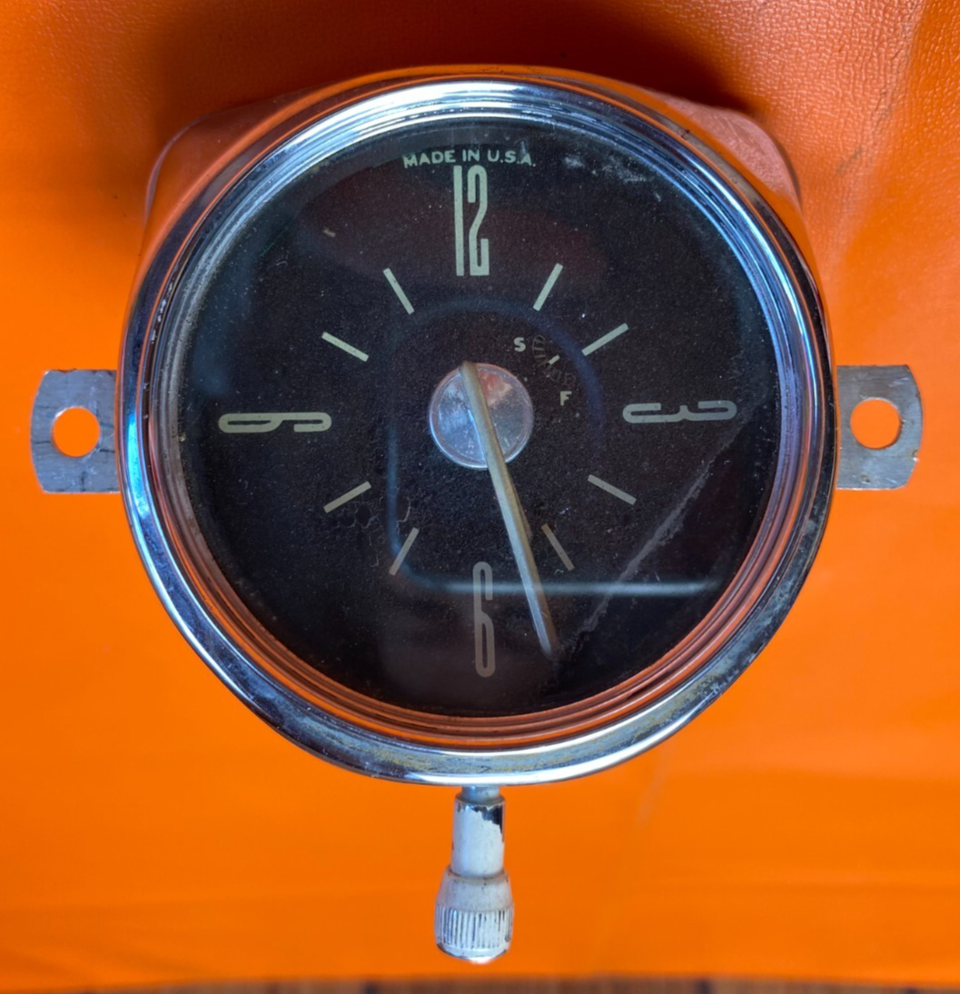 Vintage 1940's 1950's Ford Car Dash Clock Westclox | eBay