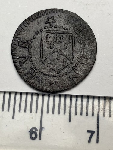 Gettone XVII secolo - John Eve, Grocers Arms, Kent, BROOKLAND - Kent 40 (E490) - Foto 2 di 3