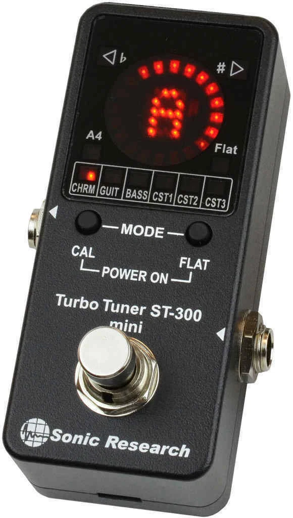 Sonic Research Turbo Tuner ST-300 mini Ultra High Performance Strobe Tuner