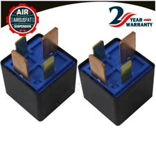 2X Suspension Air Compressor Pump Relay 12V For Land Rover Discovery 3 YWB500220