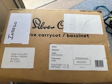 Silver Cross Wave Bassinet - Indigo