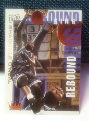 94-95 Fleer Ultra Rebound King #7 of 10 Insert Card