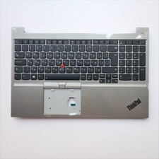 New For Thinkpad E15 Laptop Palmrest Upper Case Keyboard Cover 5M10V16988 UK